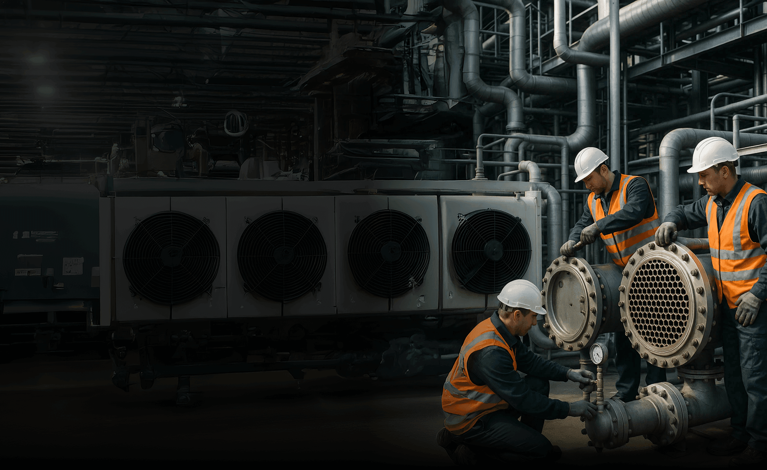Trocadores térmicos de alta eficiência para plataformas e refinarias
